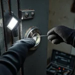 Фото по теме: Что делать если заклинил замок на входной металлической двери