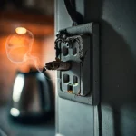 Фото по теме: Что делать если из розетки пахнет гарью