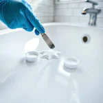 Фото по теме: Как заделать скол на акриловой ванне