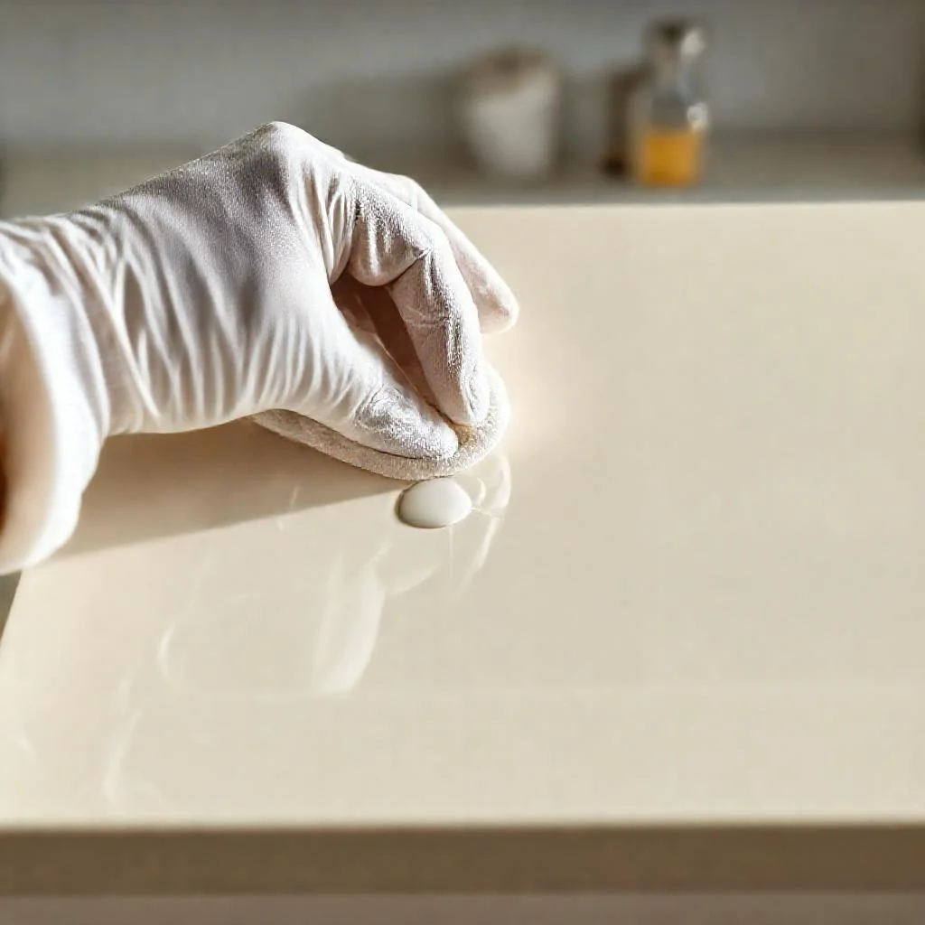 Фото по теме: Как убрать царапину на глянцевом фасаде кухни
