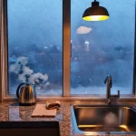 Фото по теме: Почему на кухне постоянно запотевают окна