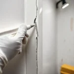Фото по теме: Как заделать трещину в пластиковой панели на стене