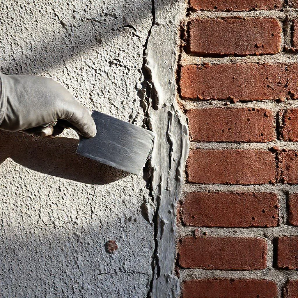 Фото по теме: Как заделать трещину в штукатурке на кирпичной стене